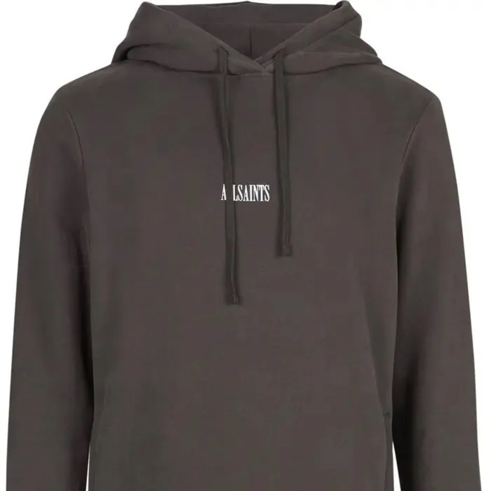 All Saints brown Ryder hoodie